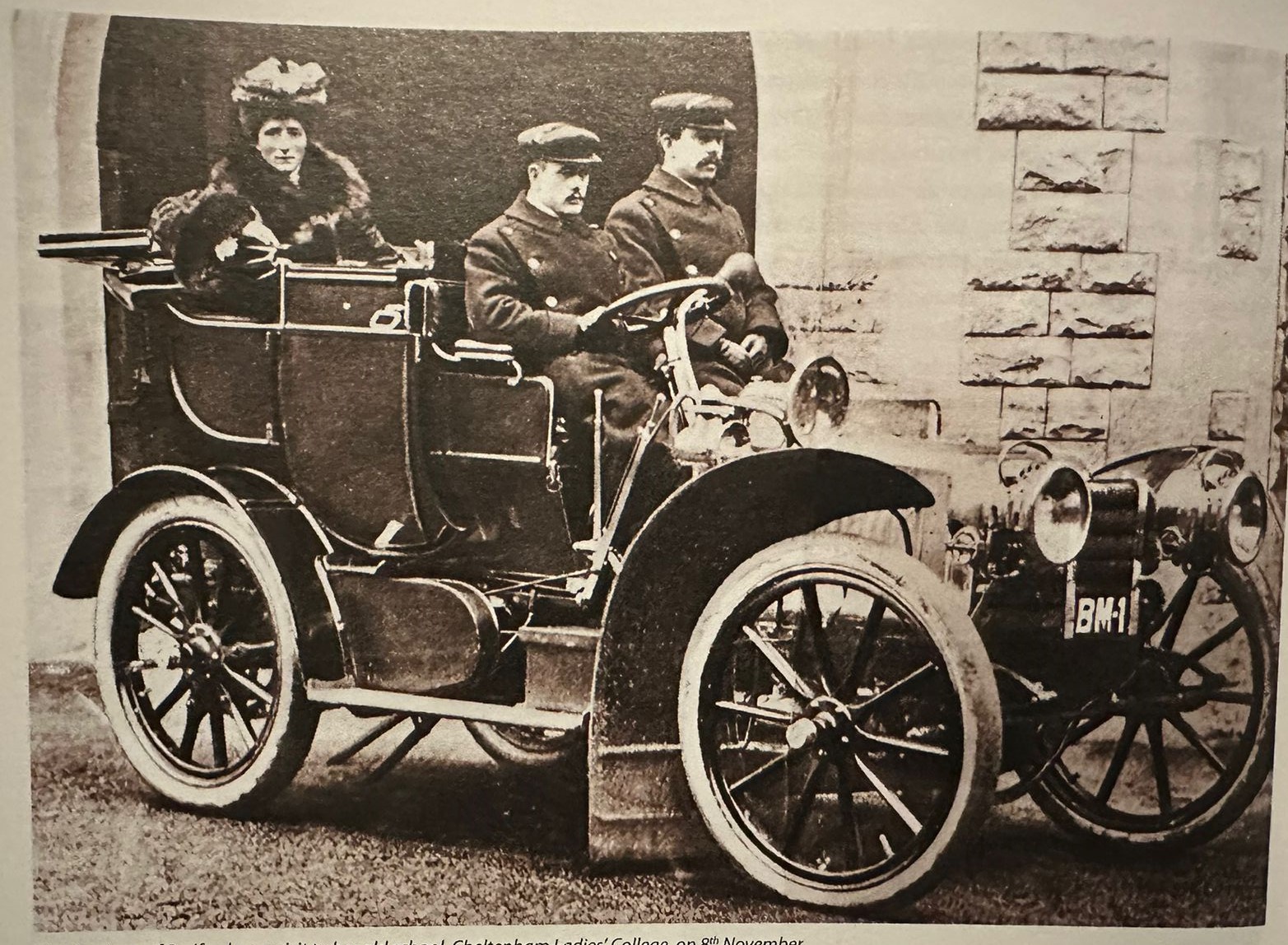 UK Number Plate BM 1